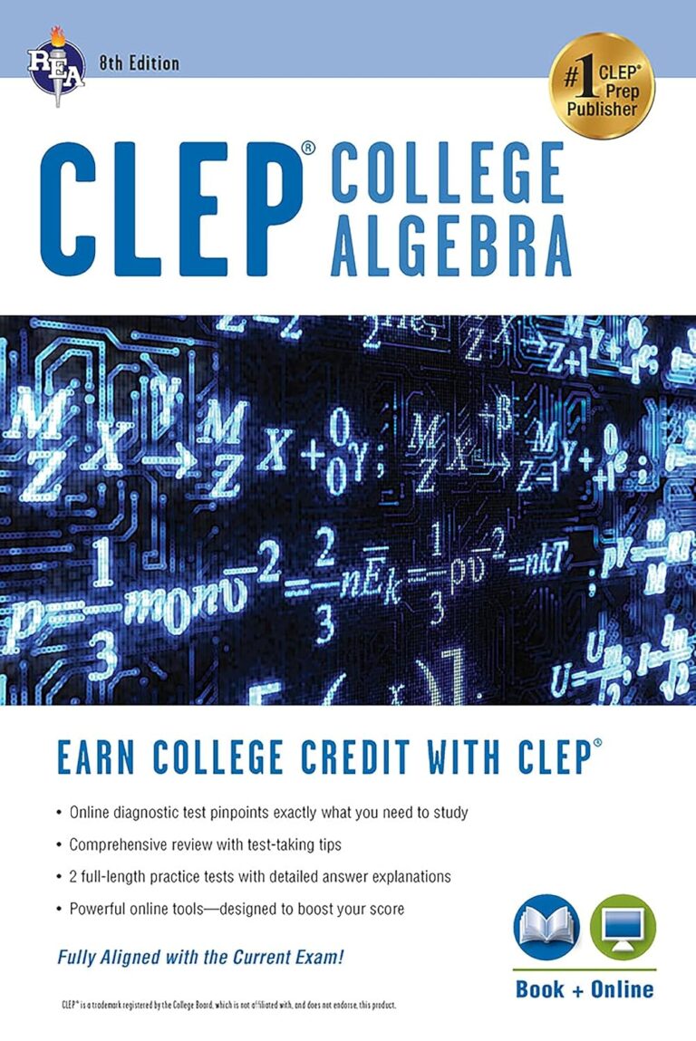 CLEP® College Algebra Book